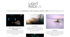 Desktop Screenshot of lightradi.us